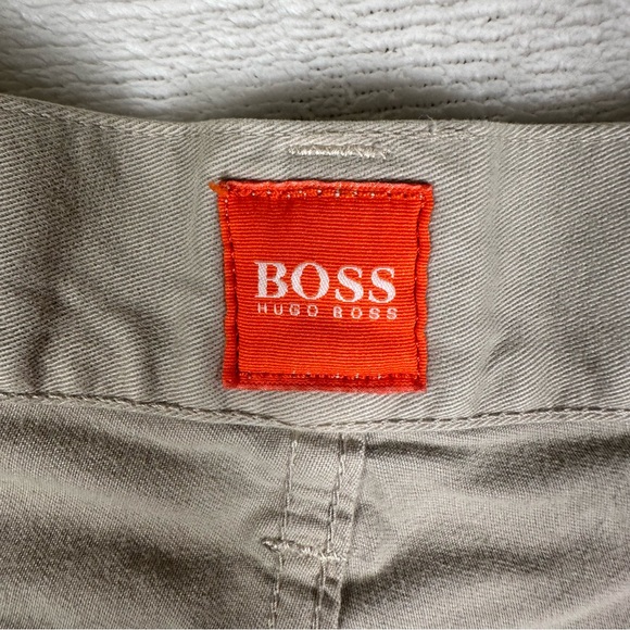 Hugo Boss Jeans Men Size W36 L32 Gray Orange Label Straight Legs 100% Cotton - Picture 8 of 12